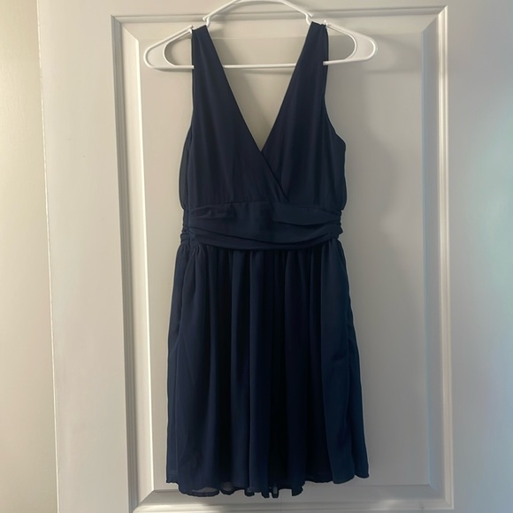 Charlotte Russe Dresses & Skirts - Charlotte Russe Mini Navy Dress XS